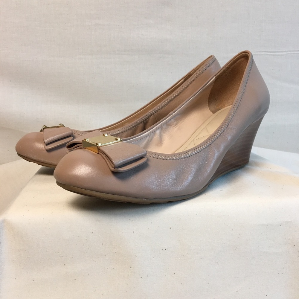 Cole Haan Emory Wedge - Size 9 - Nude